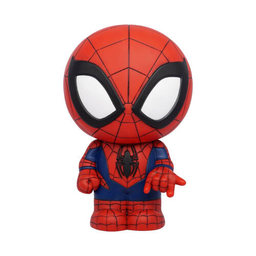 Marvel Comics Spiderman PVC Figural Coin/Piggy Bank Figure Red
