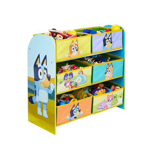 Bluey Wooden Kids Multi Storage Unit
