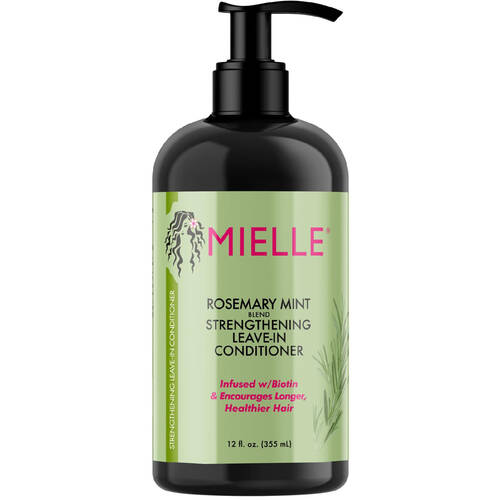 Mielle Rosemary Mint Leave-In Conditioner Strengthening Hair Care 355ml