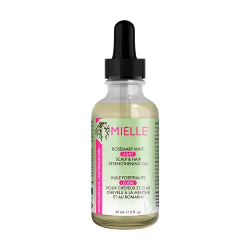 Mielle Rosemary Mint Light Scalp & Strengthening Oil Bottle Hair Care 59mL