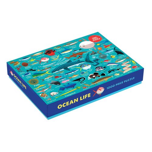 1000pc Mudpuppy Family Jigsaw Puzzle 69x51cm Ocean Life Game 6y+