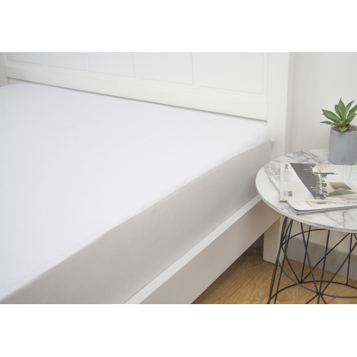 Ardor Towelling Waterproof King Bed Mattress Protector White