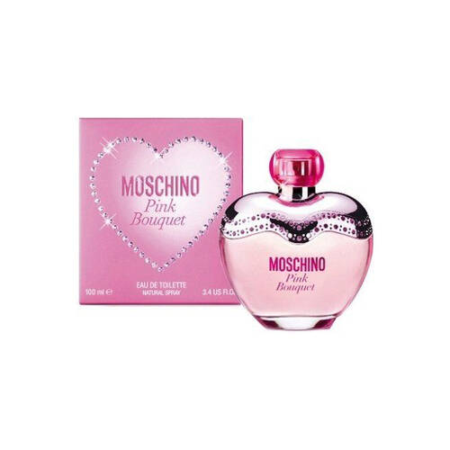 Moschino Pink Bouquet Eau de Toilette EDT Spray Scent Fragrance For Women 100ml