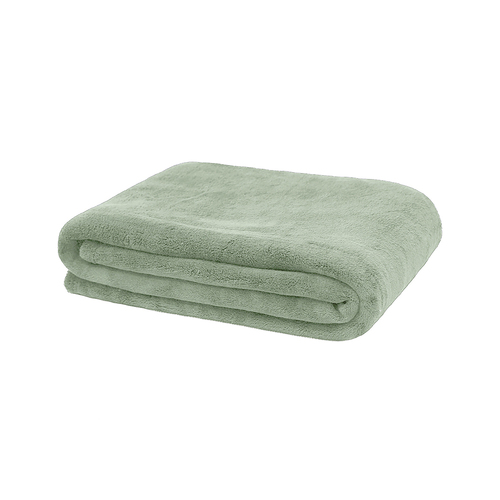 Bambury Decorative Ultra Soft Microplush Throw Rug Sage Home Decor