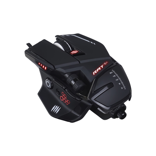 Verbatim R.A.T. 6+ Optical Ergonomic Gaming Mouse-Black