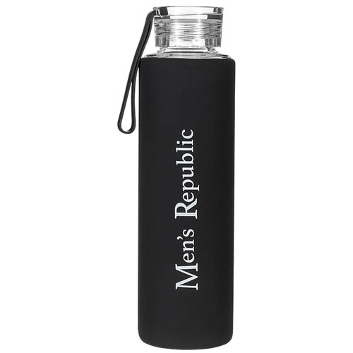 Men's Republic Glass Water Drinking Bottle - 550ml