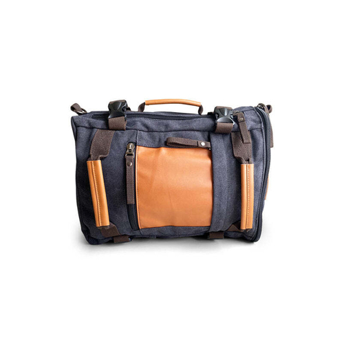 Men's Republic On The Go Messenger & Backpack Set Book/Laptop Bag Black