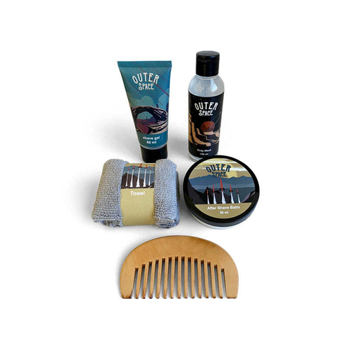 5pc Men's Republic Grooming Kit Body & Shaving Kit Gift Set