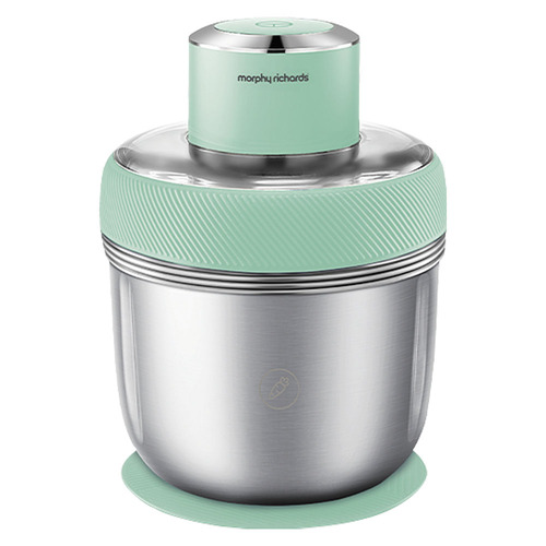 Morphy Richards Stainless Steel Electric Chopper - Spearmint Green