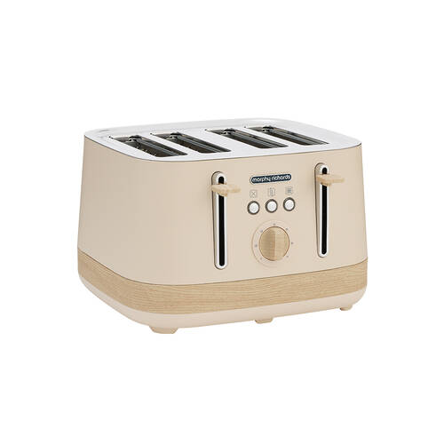 Morphy Richards Essence Scandi 4 Slice Toaster w/Browning Control 1800W Tapioca