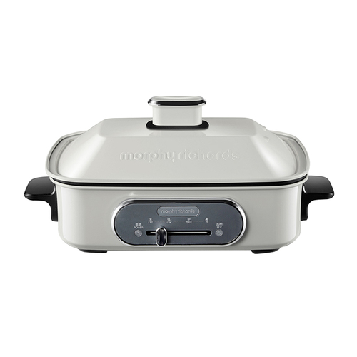 Morphy Richards Multifunction 1400w Hot Pot Cooking Set White