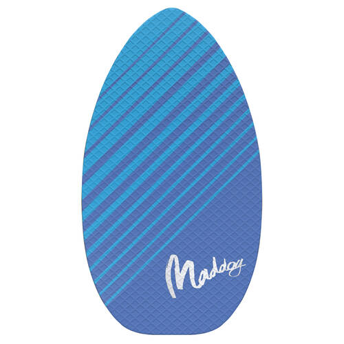 Maddog Non-Slip Deck Beach/River Surfing Skimboard 41" Sky Blue