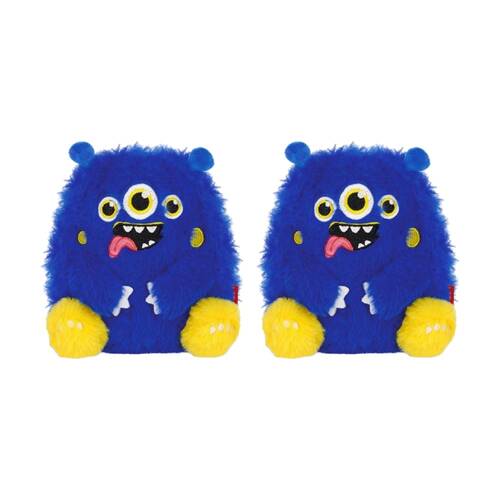 2PK Legami Kids Cute Animal Plush Mini Monster Super Soft Standing Toy 15cm 3y+