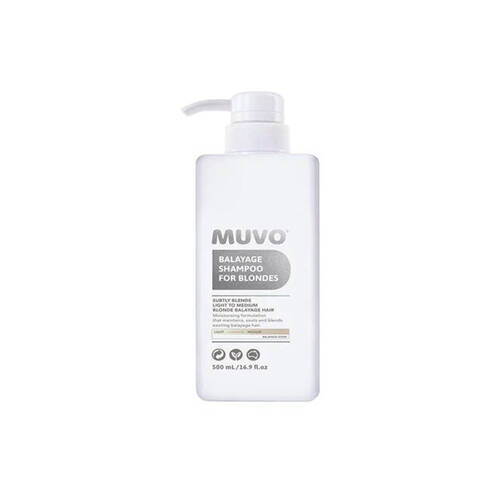 Muvo Balayage Shampoo For Blondes 500ml Anti Yellow Hair Shampoo
