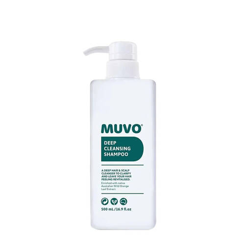 Muvo Deep Cleansing Hair/Scalp Shampoo Sulfate Free 500ml