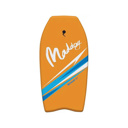 Maddog Breaker Edition Kids and Adults Bodyboard/Boogieboard 33 Inch Orange