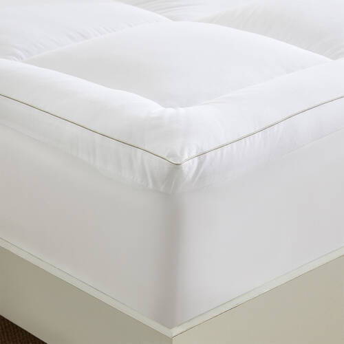 Ardor 2000GSM King Bed Mattress Topper Standard Microfibre - White
