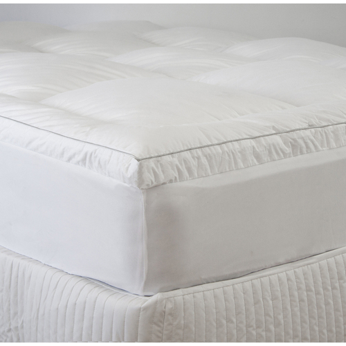 Ardor 2800GSM Standard Double Bed Microfibre Mattress Topper White