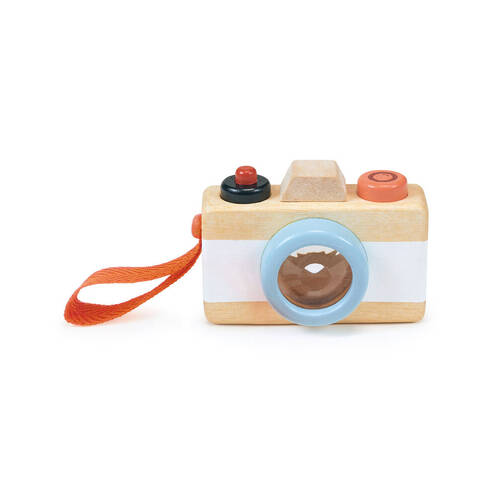 Mentari Camera Pretend Play 10x6cm Wooden Toy 2y+