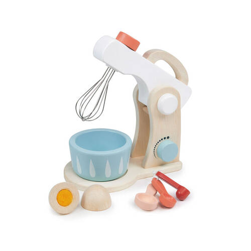 Mentari Cake Mixer Set Pretend Play Wooden Toy 3y+