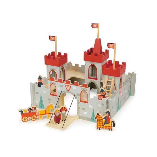 Mentari King's Castle Kids/Children Wooden Toy 3y+