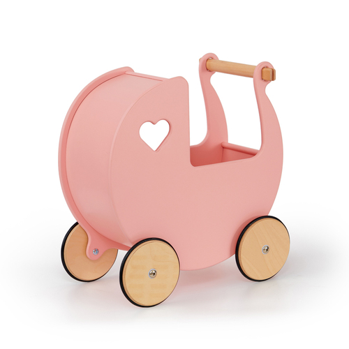 Moover Toys Classic Dolls Pram Kids Playset Toy Pink 18m+