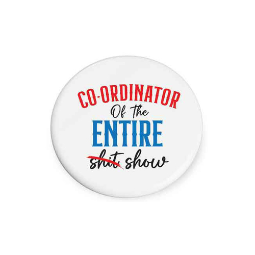 Co-Ordinator of Beautiful on the Inside Ceramic Coaster Round 10cm