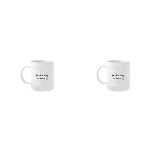 2PK Surrounded by D*cks 360ml Ceramic Coffee/Tea Drink Mug w/ Handle