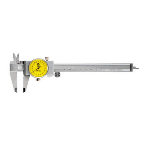 Moore & Wright Dial Caliper Stainless Steel 0-200mm