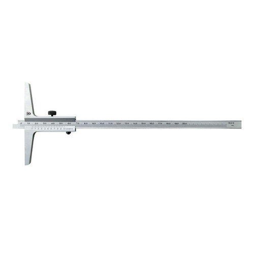 Moore & Wright Vernier Depth Gauge 0-150mm - Silver