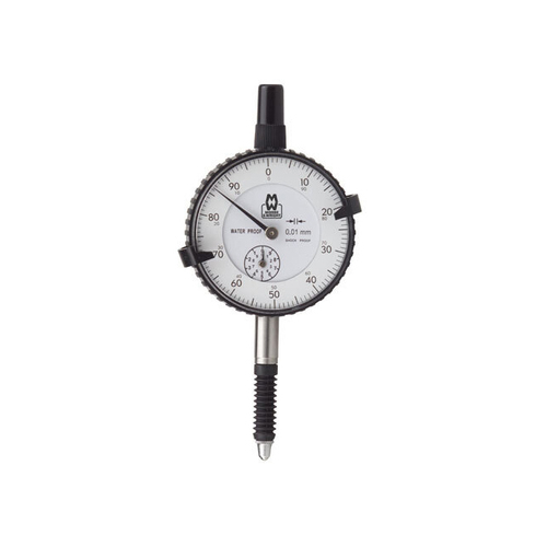 Moore & Wright Chrome Dial Indicator Analogue Waterproof 0-10mm Silver
