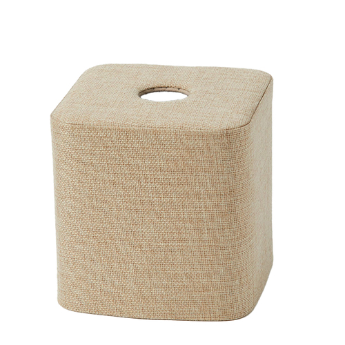 Pilbeam Living Aura 15cm Square Tissue Box Holder - Blush