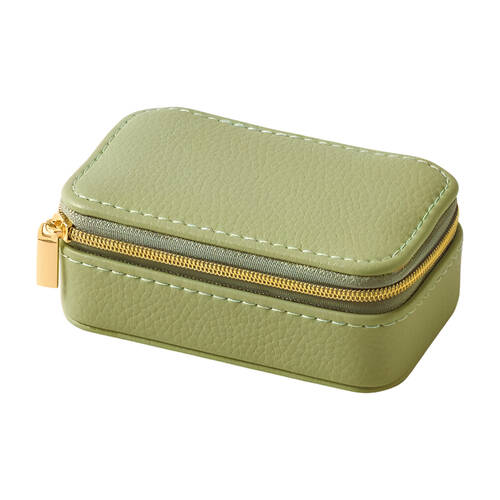 Pilbeam Living Mila Mini Jewellery Case Box Organiser 10.5x6cm Sage