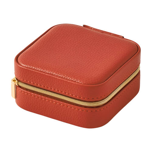 Pilbeam Living Ambrosia Jewellery Case Box Organiser 10x10cm Crimson