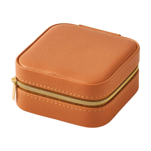 Pilbeam Living Ambrosia Jewellery Case Box Organiser 10x10cm Pink