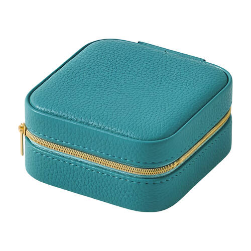 Pilbeam Living Ambrosia Jewellery Case Box Organiser 10x10cm Teal