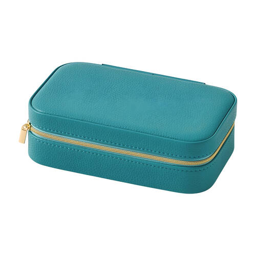 Pilbeam Living Gigi Jewellery Case Box Organizer 19x11cm Teal