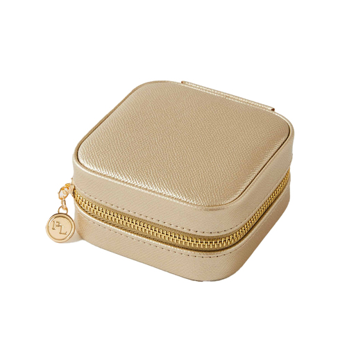 Pilbeam Living Ambrosia 10.5cm Square Jewellery Case - Gold