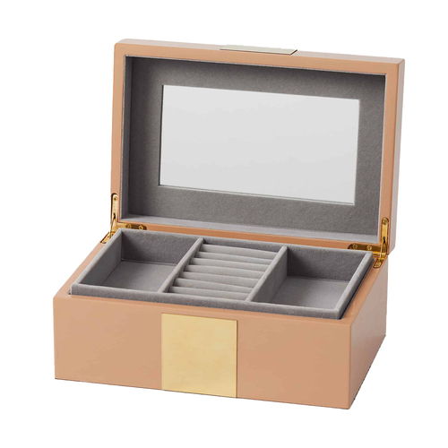 Pilbeam Living Maya 24cm Jewellery Box - Dusty Pink