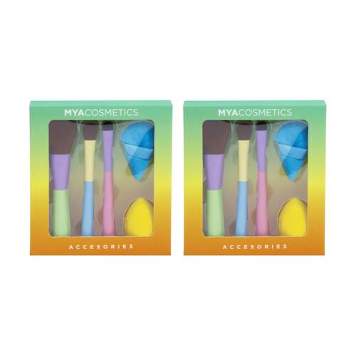 2PK MYA Makeup Brushes & Sponges Blending Sponge Kids/Children Multicolour 8y+