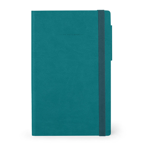 Legami My Notebook Medium Plain Journal Personal Diary - Malachite Green