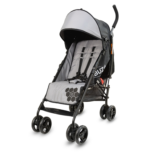 VeeBee Buz Toddler/Child 106cm Stroller w/ Sun Cap/Cup Holder - Grey