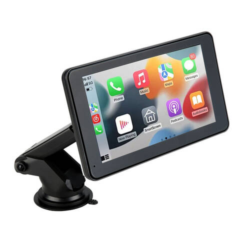 Laser 7in Portable Touchscreen LCD Screen Apple CarPlay/Android Auto