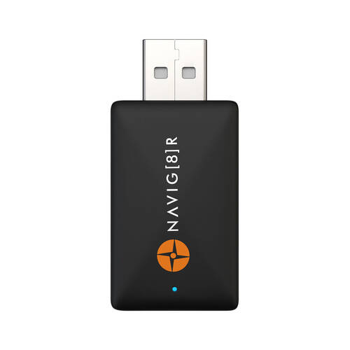 Navig8r Wireless Dongle w/ Bluetooth & Wifi Support Apple CarPlay/Android Auto