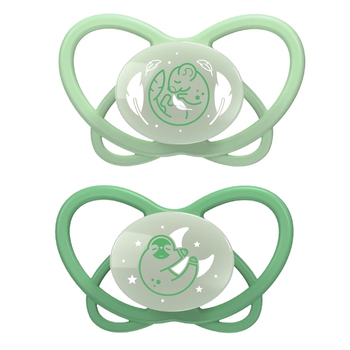 2pc Nip My Butterfly Size 3 Night Soother Baby 16-32m - Green