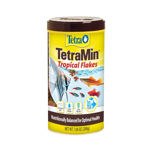 Tetra Tetramin Optimal Health Top/Mid Feeder Tropical Fish Food/Flakes 