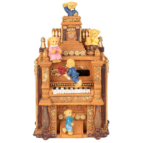 Bears Piano Music Box Novelty Baby/Infant Home Decor