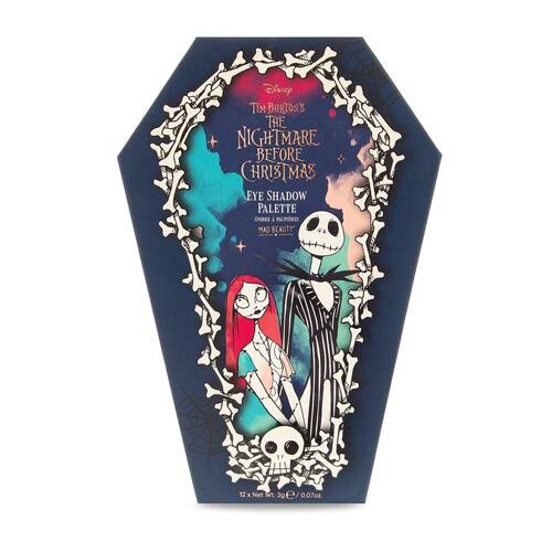 12pc Disney Nightmare Before Christmas Eyeshadow Palette Multicoloured
