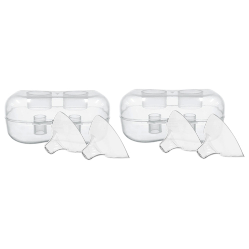 2PK 2pc New Beginnings Maternity Silicone Nipple Shields