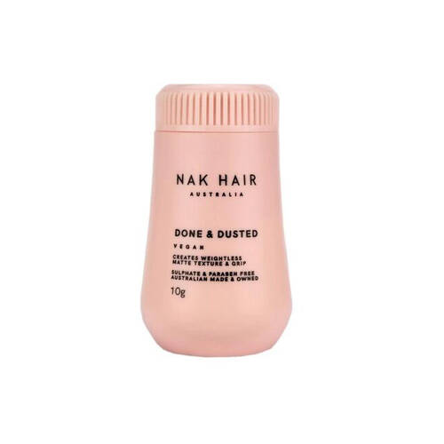 NAK Done & Dusted Powder Weightless Styling Matte Texture 10g Hair Care